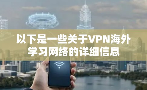 以下是一些关于VPN海外学习网络的详细信息