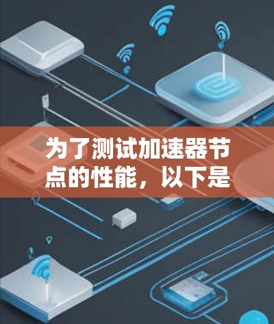 为了测试加速器节点的性能，以下是一些可行的方法和工具，帮助你有效地进行测试