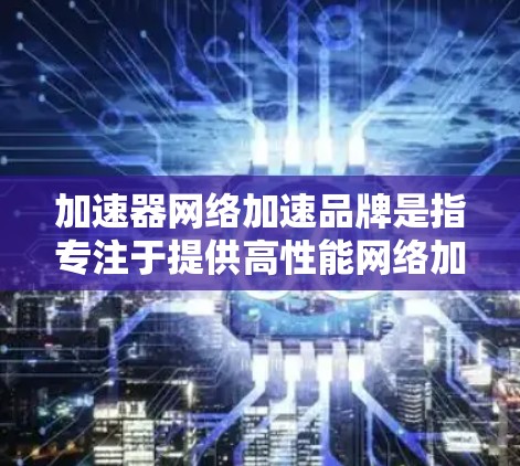加速器网络加速品牌是指专注于提供高性能网络加速解决方案的公司或品牌。这些品牌通过设计和开发高效的网络加速器，帮助企业和组织优化网络性能、提高数据传输速度和效率。以下是一些主要的加速器网络加速品牌