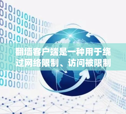 翻墙客户端是一种用于绕过网络限制、访问被限制访问的网站或内容的软件。以下是一些常见的翻墙客户端及其使用方法的示例