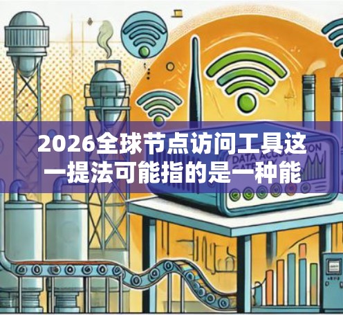 2026全球节点访问工具这一提法可能指的是一种能够在全球范围内管理和访问节点的工具，可能用于网络架构、数据中心管理、云计算、物联网（IoT）等领域。以下是一些可能的解释和相关技术方向