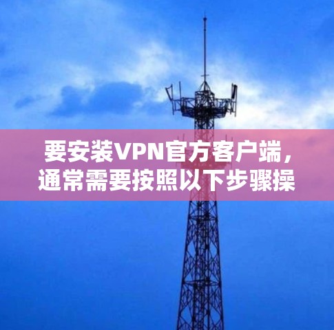 要安装VPN官方客户端，通常需要按照以下步骤操作