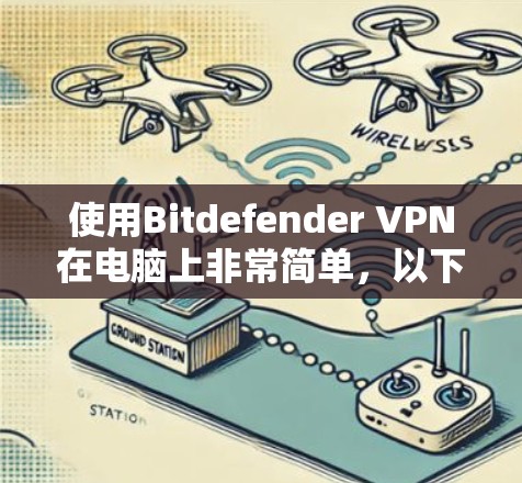 使用Bitdefender VPN在电脑上非常简单，以下是详细的步骤指南