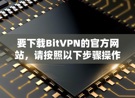 要下载BitVPN的官方网站，请按照以下步骤操作