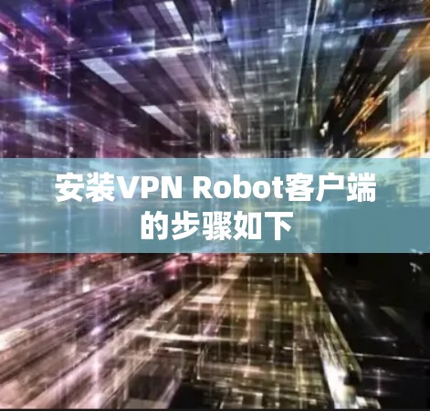 安装VPN Robot客户端的步骤如下